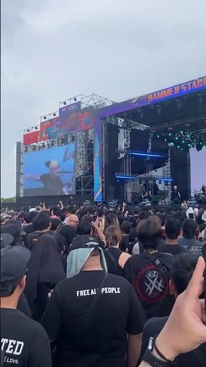 Crystal Lake live at Hammersonic Fest Jakarta Indonesia 2 May 2026 #crystallake #hammersonic