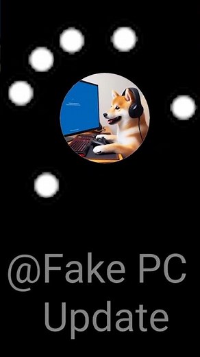 Why Fake PC Update? #work #relax #fakepcupdate #windows11 #update REAL SCREEN