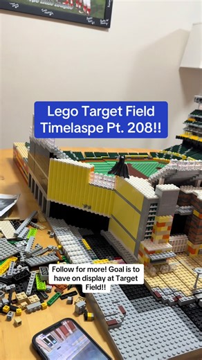 Lego Target Field Timelapse Update: Almost Finished!