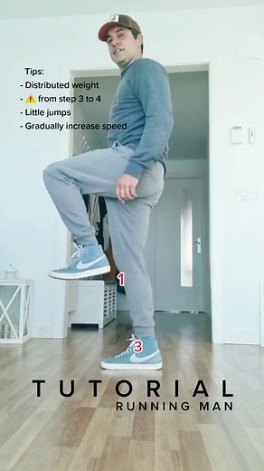 Running man Tutorial #shuffle #tutorial #shuffletutorial #shuffledance #shuffling #runningman