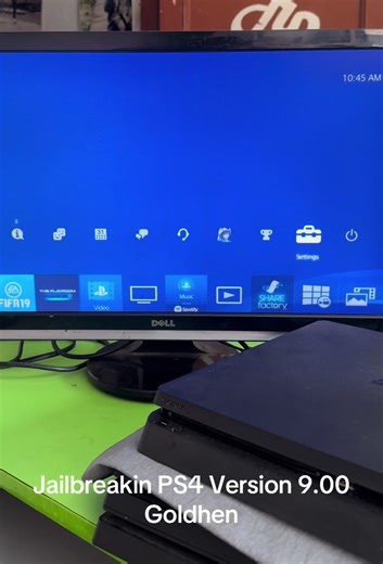 Jailbreak PS4 Version 9.00 with Goldhen