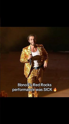 Bbno$’s Red Rocks performance was SICK 🔥 #bbnos #redrocks #colorado