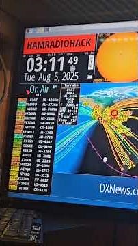 how to set local time and satellite tracker on hamclock