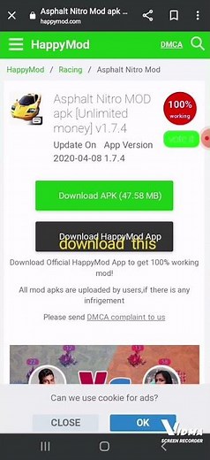 how to download asphalt nitro with unlimited money or 💎