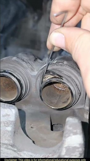 Brake Caliper Bad Noise Problem Solved #shortsfeed #automotive #mechanic #automobile