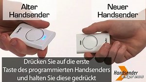 Wie programmiert man eine Fernbedienung Faac SLH
