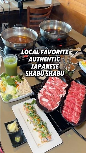 Local Favorite Authentic Japanese Shabu Shabu