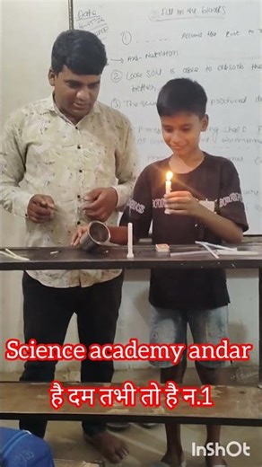 experiment 🙏 by science academy chandan sir #viral #experiements #trending #experimnent #education