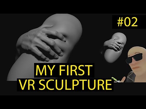 VR Sculpture - Part 02 - First day using Medium by Adobe and first VR Sculpture