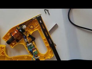 How to fix electric Stanley electric staple gun nailer