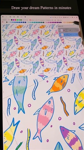 Draw seamless patterns in minutes on Android!