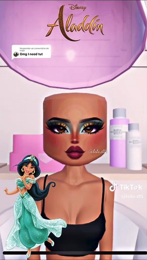 Jasmine Cosplay Tutorial from Aladdin in Roblox