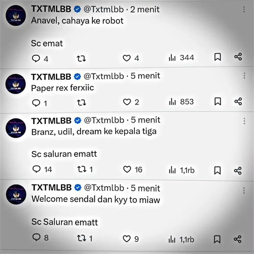 Anavel Tukeran Ama Kyy: MPL Indonesia Terbaru