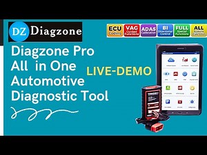Diagzone Pro All in One Automotive Diagnostic Software Full Functions List Live DEMO