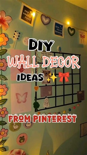 diy wall decor ideas 🎀✨