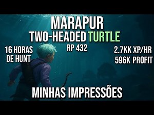 TIBIA - RP 432 | TWO-HEADED TURTLE | 2.7KK XP + 596K PROFIT