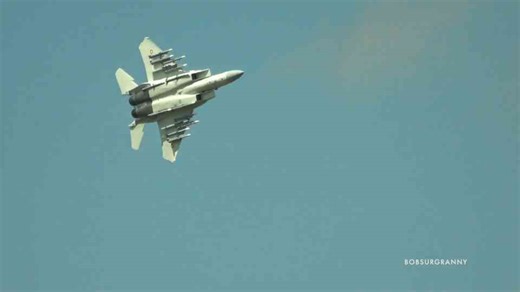 When thrust overrules gravity - F-15QA vertical climb