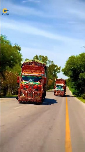 Trucks in Pakistan 🇵🇰 #automobile #transport #subscribe #trucks
