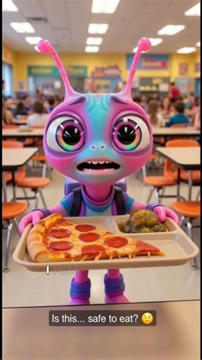 POV: Alien Goes to an American High School for the First Time 😳🏫