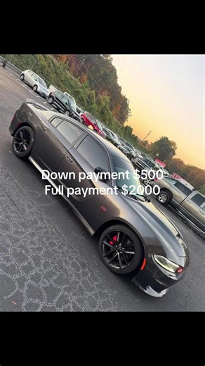 2016 Dodge Charger Scat Pack Price $2000 Down Payment $500 Cheapest Scat Pack on the market Vehicle Features 6.4L HEMI V8 engine Automatic transmission Rear wheel drive Performance tuned suspension High performance braking system Sport bucket seats Touchscreen infotainment system Premium audio system Alloy wheels No mechanical issues No accident record Financing available