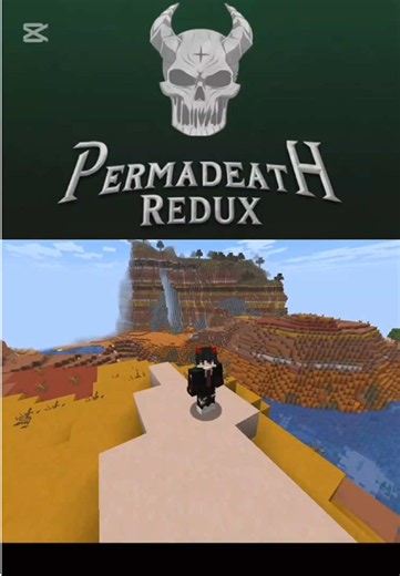 PERMADEATH! Unete ya a nuestro servidor de discord y juega PERMADEATH REDUX! #permadeath #minecraft #hardcore #survival #serie