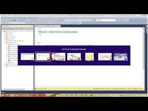 'Agent XPs' component is turned off as part of the security configuration for this server