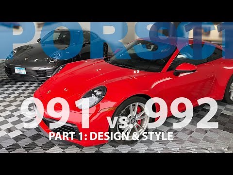 Porsche 911 992 vs. 991 Part 1 - Design and Style