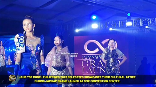 JAMS TOP MODEL PHILIPPINES 2023 IS FINALLY BACK! | JAMSAP Grand Launch at SMX Convention Center Jams Top Model Philippines 2023 delegates from different places in the Philippines finally introduced by JAMSAP Entertainment Corporation at Grand Launch in SMX Convention Center on December 20, 2022. Let's watch the delegates as they showcases their cultural attire including their runway modeling skills. Congratulations to JAMSAP for a successful Grand Launch! #JAMSAPTVPH #JAMSAP #JamsTopModelPhilipp