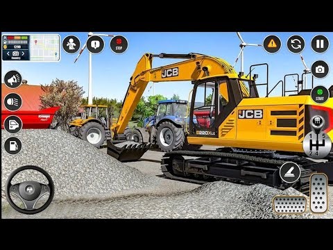JCB Loading Game | Heavy Truck Loading Challenge
