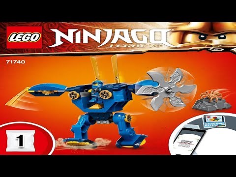 LEGO instructions - Ninjago - 71740 - Jay's Electro Mech (Book 1)