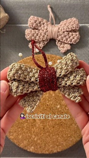 Ti insegno a creare un Fiocco in Macramè per i tuoi regali 🎁 clicca sul video correlato! 😉