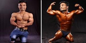 Indian bodybuilder has been declared the world's smallest