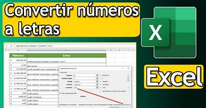 Cómo convertir números a letras en excel con decimales