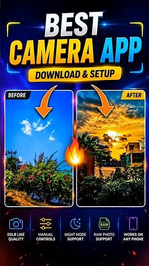🔥 Best Camera App for Photography | DSLR-Like Photos on Any Phone! #shorts #viral
