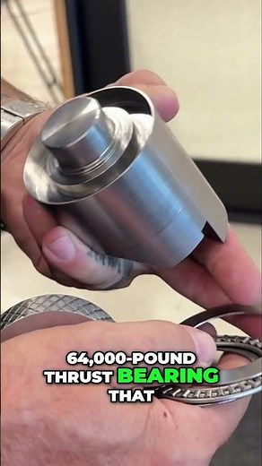 Massive Pivot Door Hinge System Explained: Aerospace Machine Shop Secrets #shorts