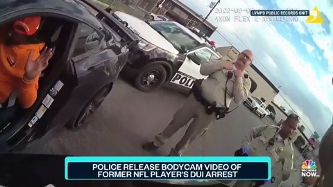 Video shows former NFL player Marshawn Lynch arrested on suspicion of DUI