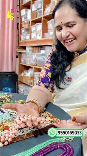Client Reaction to Indian Pearls Handmade Necklace 😍 Emotional Surprise | RH Jewellers