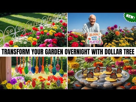 15 Genius Dollar Tree Hacks to Transform Your Garden on a Budget