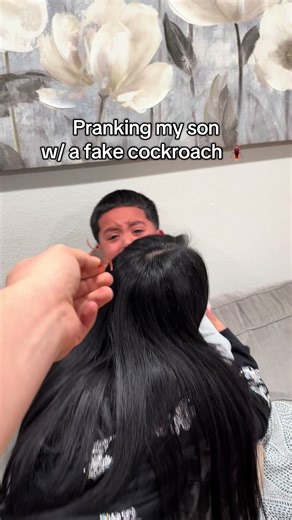 😭😂😂 | adriel cockroach prank