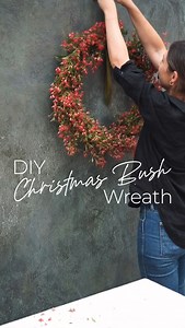 3K views · 24 reactions | A DIY Christmas wreath tutorial you can try at home, using plants from your garden. We used Christmas bush to decorate our wreath, but you can follow these same steps using eucalyptus, dried hydrangeas or bougainvillea. Which varieties will you try in your wreaths? Share yours by tagging us, and SAVE this reel to refer to later!  | Flower Power | Facebook