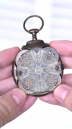 Una memoria USB secreta! (Enlaces en el perfil) #cryptex #puzzle #tecnologia #raro #cuby