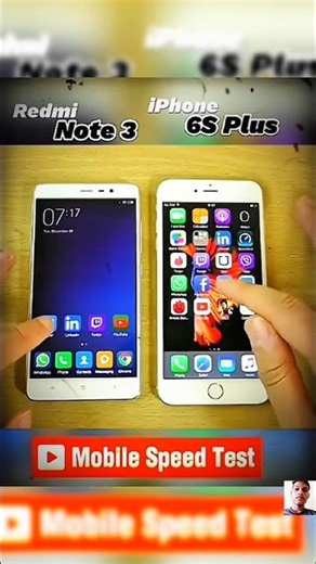 Old but Gold? 📱 iPhone 6S Plus vs Redmi Note 3 – Ultimate Speed Test Showdown!#shorts