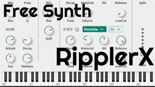 Free Physically Modelled Synth