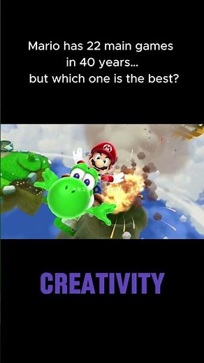 Every Super Mario Game Ranked 🍄 Best Mario Games Ever #shorts