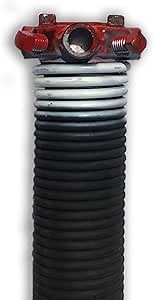 .218 x 2" x 28" Torsion Garage Door Spring (White, Right Wound)