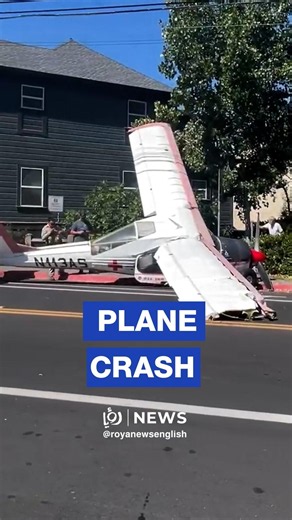 Small plane crashes on main street in northern California city