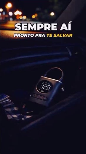 Mini Compressor De Ar Recarregável Digital