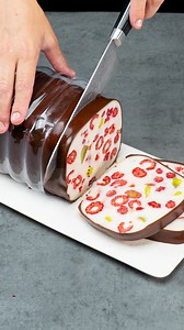 I always cook this dessert when I don't have time! Simple, quick, and delicious. Ingredients sugar: 250 g (8.8 oz) agar agar: 36 g (1.3 oz) milk: 2.2 l (74 pt) strawberries: 400 g (14 oz) kiwi: 400 g (14 oz) raspberry: 400 g (14 oz) sugar: 150 g (5.3 oz) agar agar: 16 g (0.6 oz) cocoa: 150 g (5.3 oz) milk: 450 ml (15 fl oz) dark chocolate: 255 g (9.0 oz) The drink strawberries: 200 g (7.1 oz) lemon: 2 pc mint: 20 g (0.7 oz) water: 700 ml (24 fl oz) honey: 50 g (1.8 oz) Sauce lemon: 1 pc | Cookra