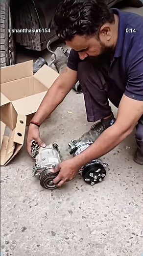 Jaguar A/C Compressor & Condenser Replacement | Complete AC Repair 🔧❄️