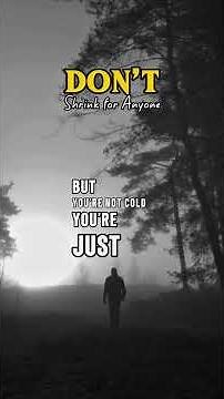 “Don’t Shrink for Anyone” #SelfWorth